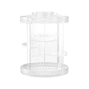 Embellir Makeup Organizer Acrylic Rotating Cosmetic Organizer Storage Display Holder