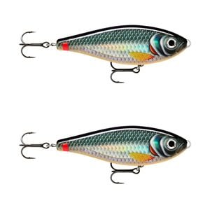 2x Rapala 14cm X Rap Haku Slow Sinking Glidebait Fishing Lures - Halloween