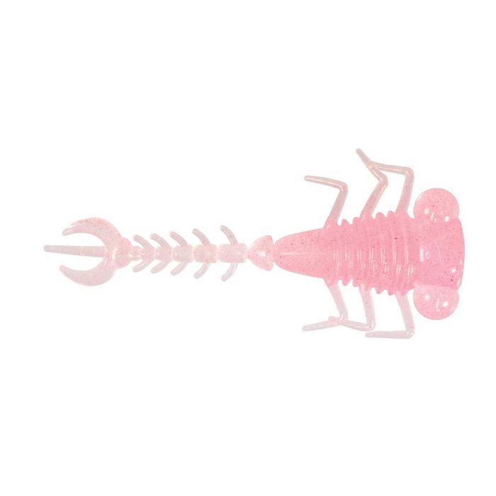 ZMan LarvaZ 1.75" Finesse Soft Plastic Fishing Lure Pink Glow