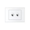 HPM VIVO 2 Gang RJ45 Outlet Cat5e