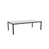 Olg Axis Table 4 Leg Black Frame White Top L2400mm X W1200mm