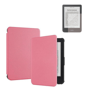 StylePro Combo Kobo Clara Slim-Fit Case With Screen Protector, Pink