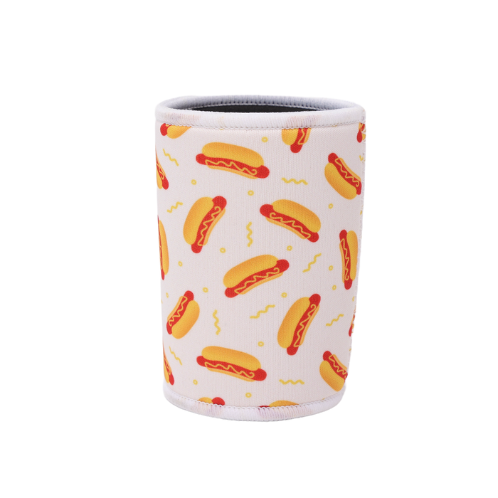 Marquee Hotdog Pattern Can Cooler