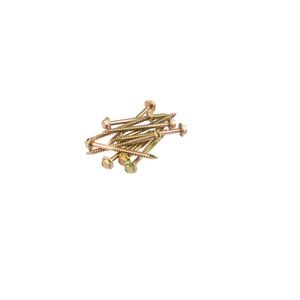 LUMBERLOK 14g x 75mm Type 17 Electro Galvanised Hex Head Screws - 100 Pack