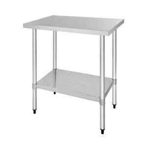 Vogue Stainless Steel Prep Table 900mm - Gj501