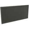 ProtectorAl 1001-2000W X 300-1000H Woodland Grey Aluminium Welded Louver Panel Vertical 5mm overlap
