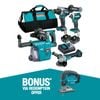 Makita Brushless 4 Piece Combo Kit DLX4148TX1