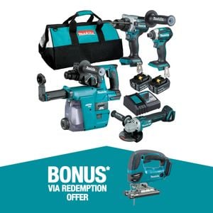 Makita Brushless 4 Piece Combo Kit DLX4148TX1