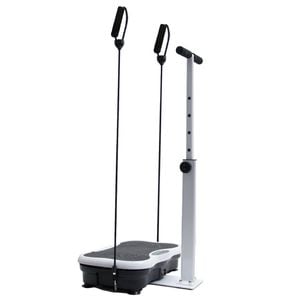 Vibration Plate Exercise Machine Lymphatic Drainage Machine with Adjustable Handrails