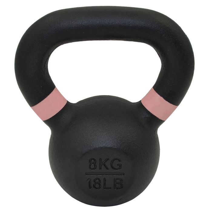 8kg Premium Powder Coated Cast Iron Kttlebell Weight Commercial Grade