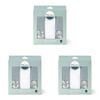 3x 3pc Little Haven Cotton Hooded Washers Woodland 25.5cm