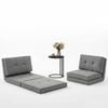 Artiss Single Sofa Bed And Side Table Set, Adjustable Recliner Narrow End Table