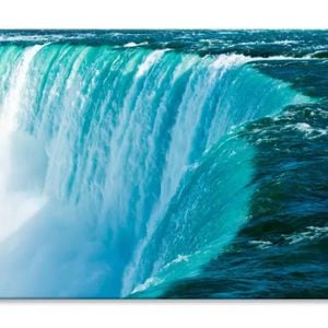 Canadian Or Horseshoe Waterfall  Print 100% Australian Made 90 x 60cm  (Stretched)