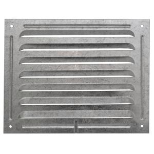 Mayo Hardware  Louvre Vent 250x200mm Galv