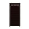 Levede Portable10-Tier Shoe Rack Portable Brown