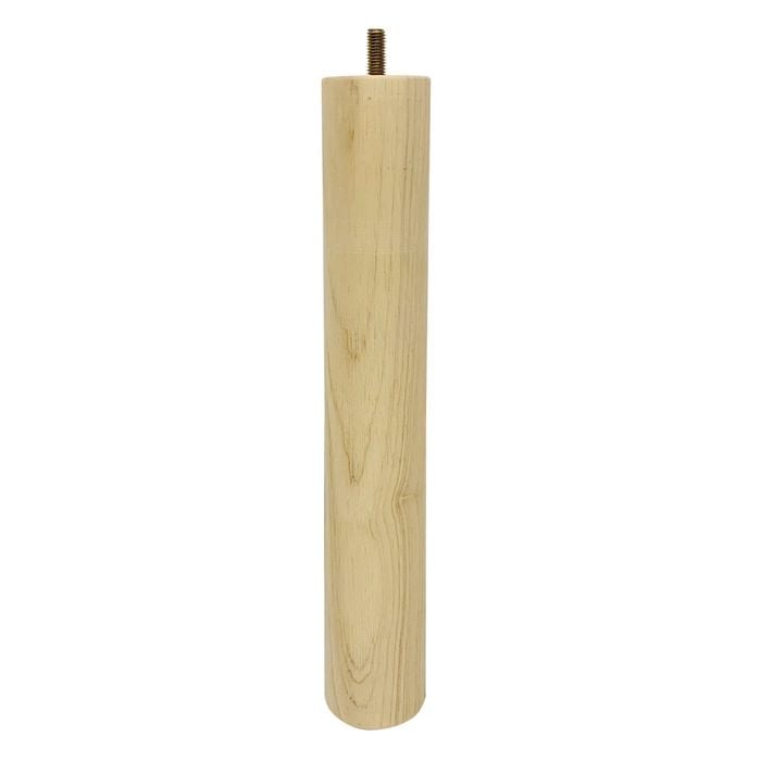 Adoored 53 x 360mm Raw Wood Round Furniture Leg Bunnings Australia