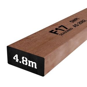  90 x 44mm 4.8m F17 Solid Structural Hardwood