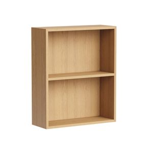 Kaboodle 600-699mm Oak Latte Customisable Shallow Wall Open Shelf