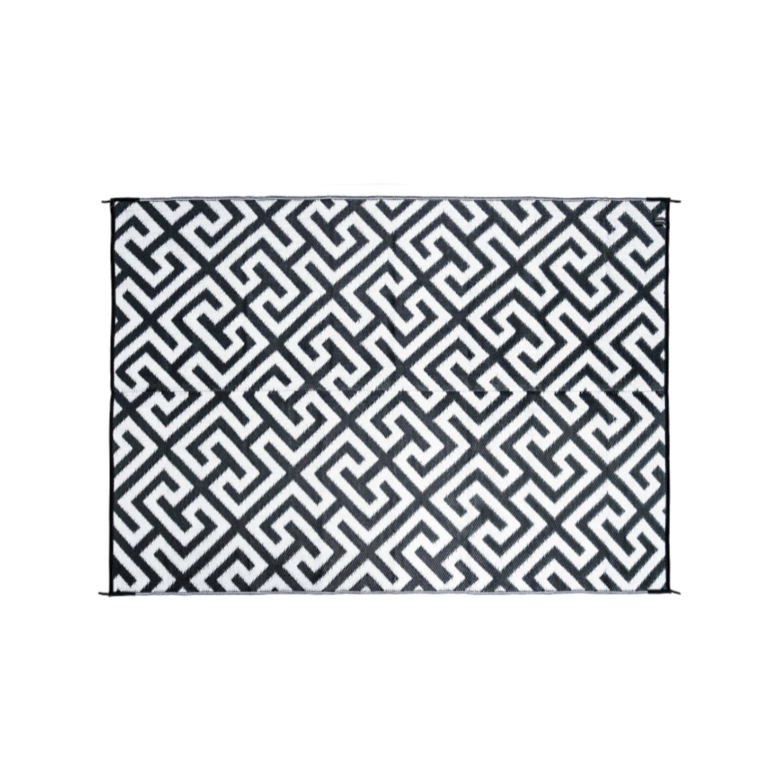 Outdoor Rug / Camping Mat - Luxe Black And White product image