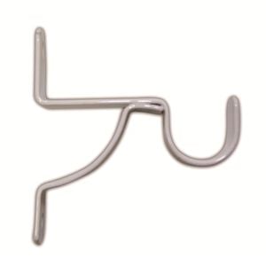 Windoware Curtain Cafe Rod Wall Bracket 50mm White 2pk