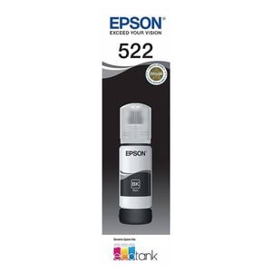 Epson Epson T522 Black EcoTank 522 Ink Toner Bottle C13T00M192 Genuine Original
