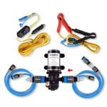 CAMPLUX High Pressure Water Pump 12V 6LPM 65 PSI Self Priming for Caravan Boat Water System