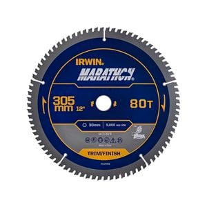 IRWIN 305mm 80T Marathon Circular Saw Blade