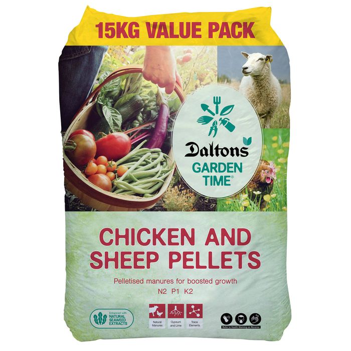 Daltons 15kg Garden Time Chicken and Sheep Value Pack