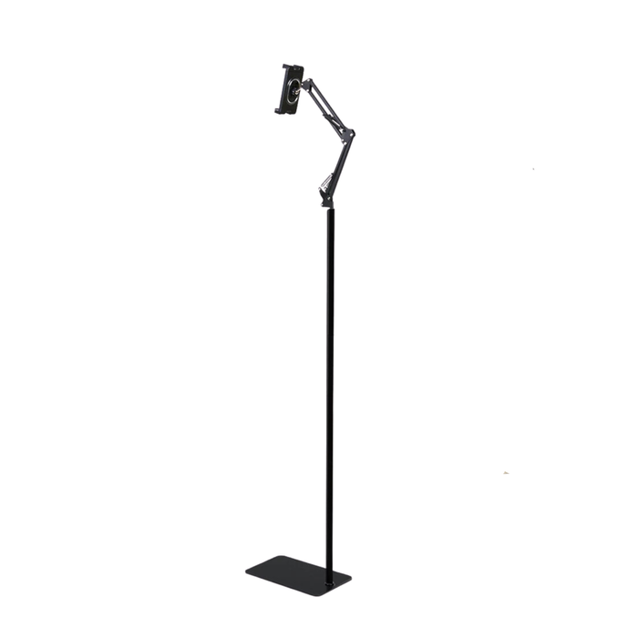 P&P Portable Tripod Phone Tablet Mount with 360° Clamp and Flexible Arms for Video, Streaming