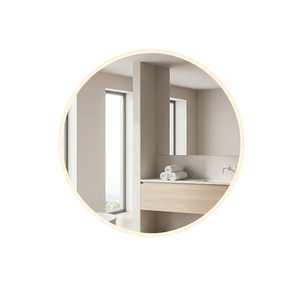 Barelli 1000 x 1000mm Signature High Specification Frameless Round Front-Lit LED Mirror