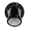 Brilliant Black Raptor III Single LED Flood Light