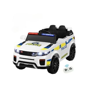 ALFORDSON Ride On Car Kids Police White