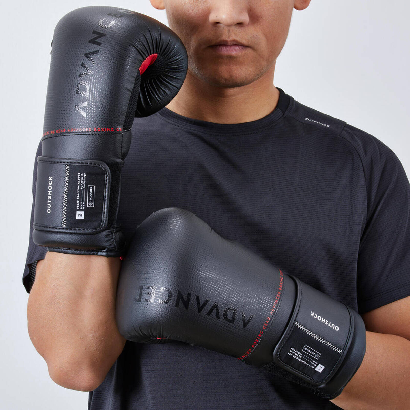 120 Boxing Gloves Decathlon Black 8 OZ Bunnings Australia