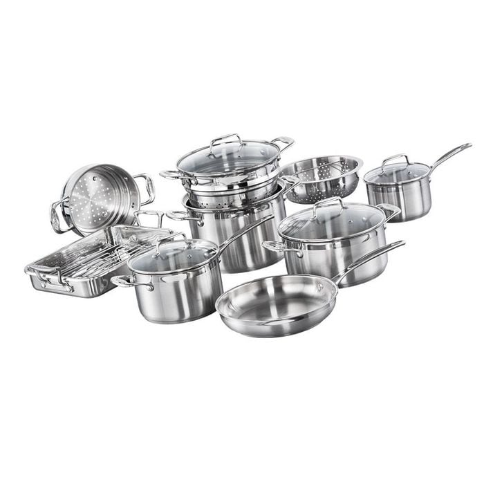 Iconix 9 Piece Stainless Steel Cookware Set 16x10cm Baccarat