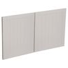 Kaboodle 1000mm Cremasala Country Fridge Cabinet Doors - 2 Pack