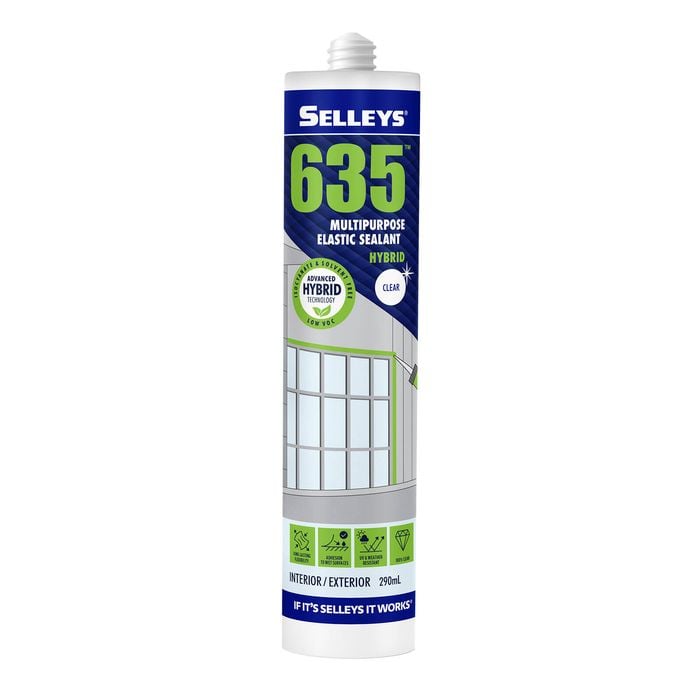 Selleys 290ml Clear 635 Multipurpose Sealant