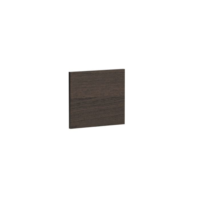 Kaboodle Truffle Oak Slimline End Panel