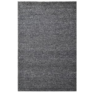 Designer Handwoven Wool Rug-Beads 6372-Charcoal-160x230cm