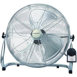 Dynabreeze 450mm Silver Industrial Floor Fan