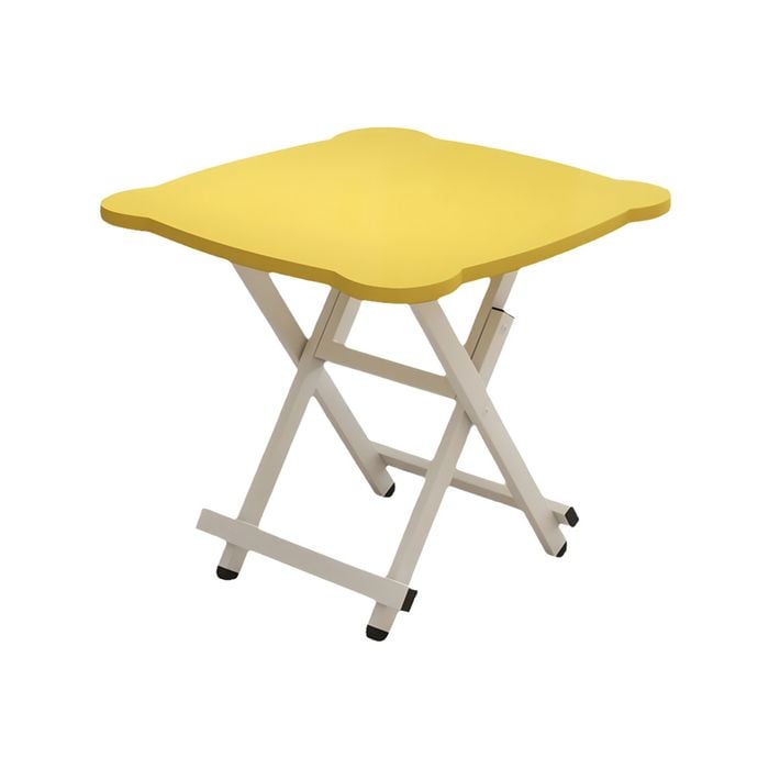 SOGA Minimalist Folding Desk – Yellow