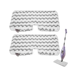 Catzon 2 Packs Steam Mop Pads For Shark Klik & Flip Long Lasting Pocket