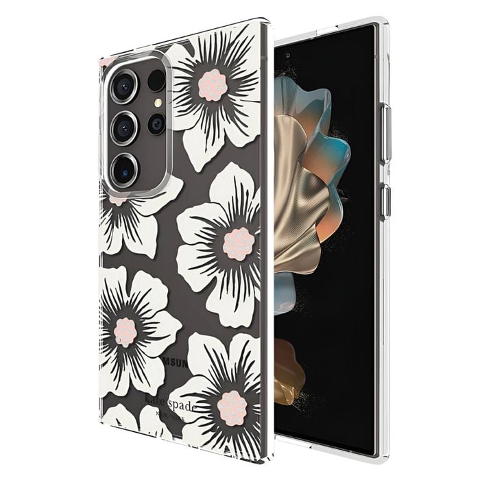 Kate Spade New York Protective Hardshell Case (suits Galaxy S24 Ultra) - Hollyhock