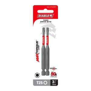 Diablo Bit T25 3.5" 2 Pack