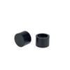 Pillar Products 32mm Black Cap Curtain Rod Finial - 2 Pack