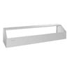 Vogue Long Gastronorm Pan Rack Stainless Steel Organizer Cp542 150x975x250mm Commercial Kitchen Storage Buffet Prep Station
