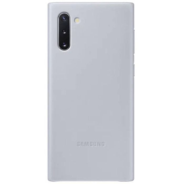 Samsung Galaxy Note 10 Leather Cover - Grey