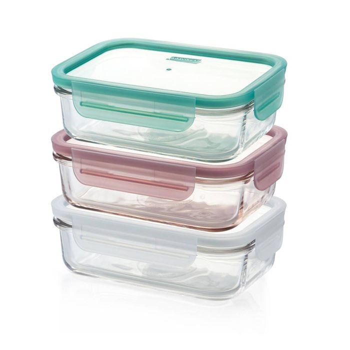 Glasslock 3 Piece Tempered Glass Set