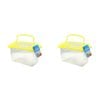 2PK Dudley's World Of Pets Portable Fish Tank Small Assorted