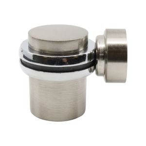Adoored 40mm Satin Chrome Floor Mount Magnetic Door Stop