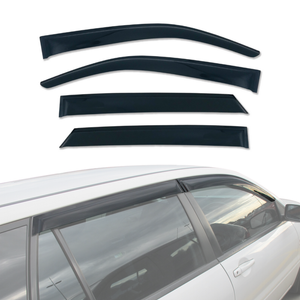 AUSGO Weather Shields for Mitsubishi Lancer Wagon 2003-2007 Weathershields Window Visors Wind Deflectors